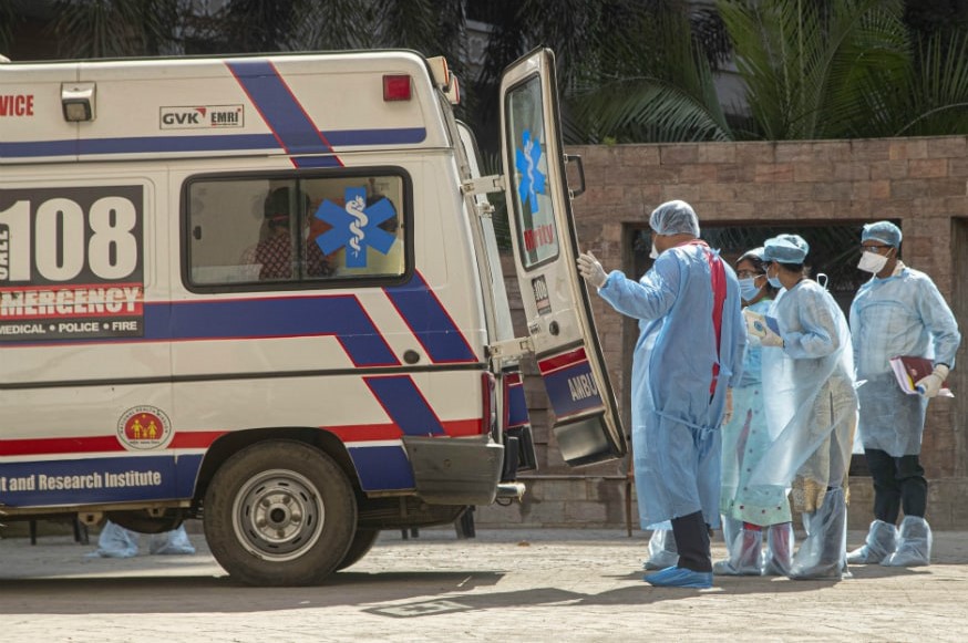 Ventilator ambulance ready for emergency